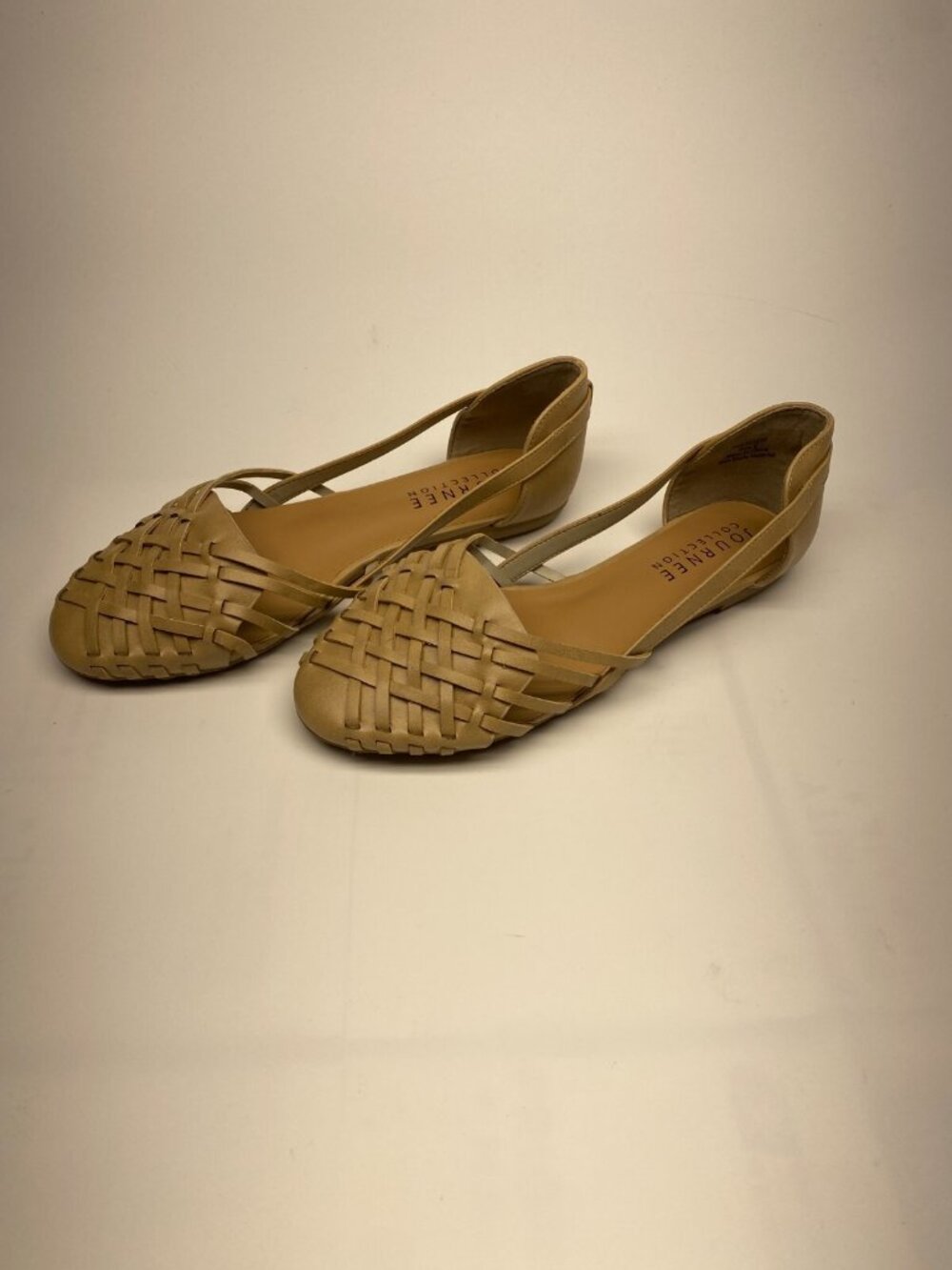 Journee Collection Womens Ekko Flat Sandal Sz 9
